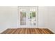 Stylish patio door, features glass panes for a bright indoor-outdoor transition at 2640 Handley Blvd, Lakeland, FL 33803