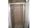 Modern tiled shower with glass door at 266 Las Flores, Winter Haven, FL 33884