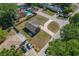 Aerial view showcases the home's location near pool and other neighborhood amenities at 3022 Lantana Rd, Auburndale, FL 33823