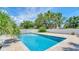 Beautiful backyard pool with brick patio at 333 Lake Otis Se Dr, Winter Haven, FL 33880