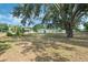 Expansive backyard featuring mature trees, offering ample space at 5829 Lake Breeze Ave, Lakeland, FL 33809