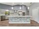 Stylish kitchen with a large island, stainless appliances, and ample cabinet space at 6014 Crystal View Dr, Orlando, FL 32819