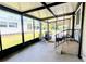 Screened-in patio with stairs leading to the entrance, offering a space for relaxation and outdoor enjoyment at 6562 Chinaberry Ne Dr, Winter Haven, FL 33881