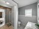 Full bathroom with a shower, toilet, and vanity at 803 7Th Ne St, Fort Meade, FL 33841