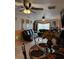 Living room with leather sofas, tile floors and decorative accents at 808 Ware Ne Ave, Winter Haven, FL 33881