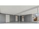 Carport with 3 entry doors, siding and trim painted a modern gray at 1010 Biltmore Nw Dr, Winter Haven, FL 33881