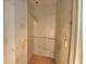 Inside view of closet showing shelving and clothes hanging bar at 1294 1/2 38Th Nw St, Winter Haven, FL 33881