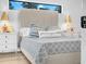 Bedroom featuring stylish lamps and luxurious bedding for the ultimate comfort at 1850 S Lake Reedy Blvd, Frostproof, FL 33843