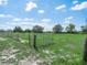 Expansive acreage showcasing lush pasture, mature trees, and a functional gate, perfect for a rural lifestyle at 1850 S Lake Reedy Blvd, Frostproof, FL 33843