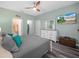 Spacious bedroom with view to closet and bath at 2824 Attwater Loop, Winter Haven, FL 33884