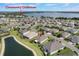 A beautiful lakeside community with neatly maintained homes and landscaping at 3844 Bedford Ave, Winter Haven, FL 33884