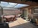 Outdoor patio with tiled floors, water fountain, and outdoor furniture at 426 Gleneagles Ct, Winter Haven, FL 33884