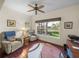Comfortable office space featuring a serene view and designed for work or relaxation at 4327 Gullane Dr, Lake Wales, FL 33859