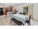 Open kitchen and dining area with backyard views at 476 Haines Trl, Winter Haven, FL 33881