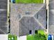 Top down view of the roof with the landscaping at 476 Haines Trl, Winter Haven, FL 33881
