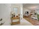 Inviting entryway leads to a spacious living room with stylish decor and wood floors at 620 Jaxson Blvd, Winter Haven, FL 33880