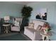 This lounge features comfortable seating and nice decor at 700 Mirror Nw Ter # 303, Winter Haven, FL 33881