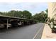 Well-maintained parking area offers convenient spaces for residents at 700 Mirror Nw Ter # 303, Winter Haven, FL 33881