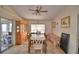 Bright dining room with a large table, perfect for Gathering gatherings at 780 Oleander Se Dr, Winter Haven, FL 33880