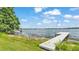 Lake view featuring a dock, providing direct access to the water and recreational opportunities at 900 Lake Jessie Dr, Winter Haven, FL 33881