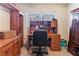 Functional office with a built-in desk and drawers at 105 Leslie Ave, Winter Haven, FL 33880