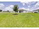 Expansive backyard with a young tree, ideal for outdoor activities and relaxation at 1050 Michelangelo Ln, Winter Haven, FL 33884