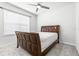 Bedroom with a large window and a bed at 1050 Michelangelo Ln, Winter Haven, FL 33884