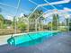 Inviting screened-in pool area offers a relaxing retreat with ample space for lounging at 123 Evergreen Dr, Auburndale, FL 33823
