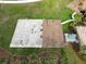 Aerial view of the basketball court and playground area in the Meadow Walk community at 1378 Fox Squirrel Dr, Davenport, FL 33897