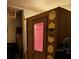 Sauna room, featuring a traditional wooden sauna and a fan at 195 E Vine St, Bartow, FL 33830