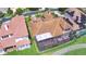 A view of the home, showing the patio furniture and outdoor living area at 2340 Pinehurst Ct, Davenport, FL 33837