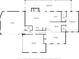 First floor plan featuring kitchen, Gathering room, dining area, and primary bedroom, illustrating the home's layout at 2731 State Road 557, Lake Alfred, FL 33850