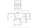 Two story floor plan featuring kitchen, Gathering room, bedrooms, bathrooms, and garage, illustrating the home's layout at 2731 State Road 557, Lake Alfred, FL 33850