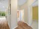 Hallway with tile floors leading to bedrooms and other rooms in the home at 4004 Sable Loop Dr, Lake Wales, FL 33859