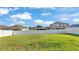 Spacious backyard featuring a well-maintained lawn and a privacy fence at 428 Aragosa Dr, Davenport, FL 33837
