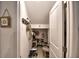 Organized closet with shoe racks and storage, maximizing space in a compact area at 4400 Trotters Way, Lakeland, FL 33801
