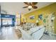 Bright living room with comfortable seating, stylish decor, and an open layout for entertaining at 5005 Pebble Beach Blvd, Winter Haven, FL 33884