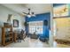 Office space with ample room for computer setup and doorway leading to front door at 5005 Pebble Beach Blvd, Winter Haven, FL 33884
