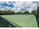 Community tennis courts surrounded by mature trees at 5005 Pebble Beach Blvd, Winter Haven, FL 33884