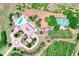 Expansive estate featuring a pool, garden, and tennis court at 501 Adams Barn Rd, Auburndale, FL 33823