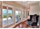 Cozy sitting area with view offers the perfect spot to unwind and enjoy the view at 501 Adams Barn Rd, Auburndale, FL 33823