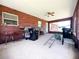 View of the spacious screened-in patio at 504 W 7Th St, Frostproof, FL 33843