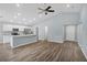 Spacious kitchen featuring stainless steel appliances and an open floor plan at 648 Lorient Dr, Eagle Lake, FL 33839