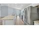 Modern kitchen with stainless steel appliances and stylish countertops at 648 Lorient Dr, Eagle Lake, FL 33839