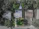 Birds-eye view showing the position of the home and the outbuilding on the property at 1140 W Seminole Trl, Bartow, FL 33830