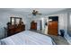 Bright bedroom offering plenty of storage and wood-look flooring at 1140 W Seminole Trl, Bartow, FL 33830