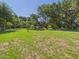 Large grassy backyard with mature trees offering ample space at 14191 Se 25Th Ave, Summerfield, FL 34491