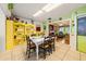 Dining room area featuring tile flooring and access to Gathering living space at 1491 Avenue F Ne, Winter Haven, FL 33881