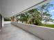 Covered balcony offering serene waterfront views at 1540 N Lake Mirror Nw Dr, Winter Haven, FL 33881