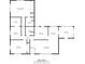 Detailed floor plan showcasing the layout of this home's one level at 1929 4Th Ne St, Winter Haven, FL 33881